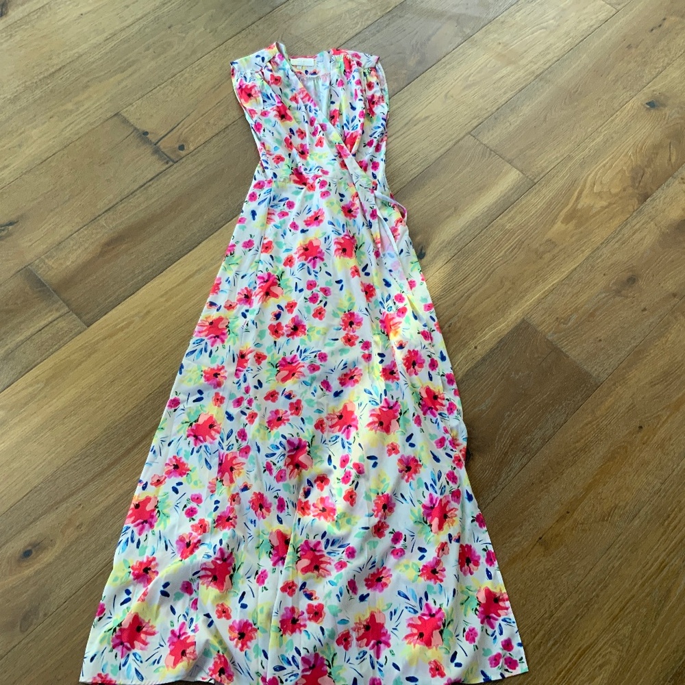 Yumi Kim Floral Maxi Wrap Dress